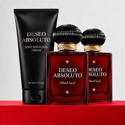 Pack: 2x Deseo Absoluto + 1X Crema Corporal Seduction Deseo Absoluto