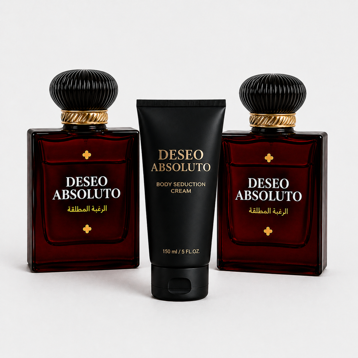 Pack: 2x Deseo Absoluto + 1X Crema Corporal Seduction Deseo Absoluto